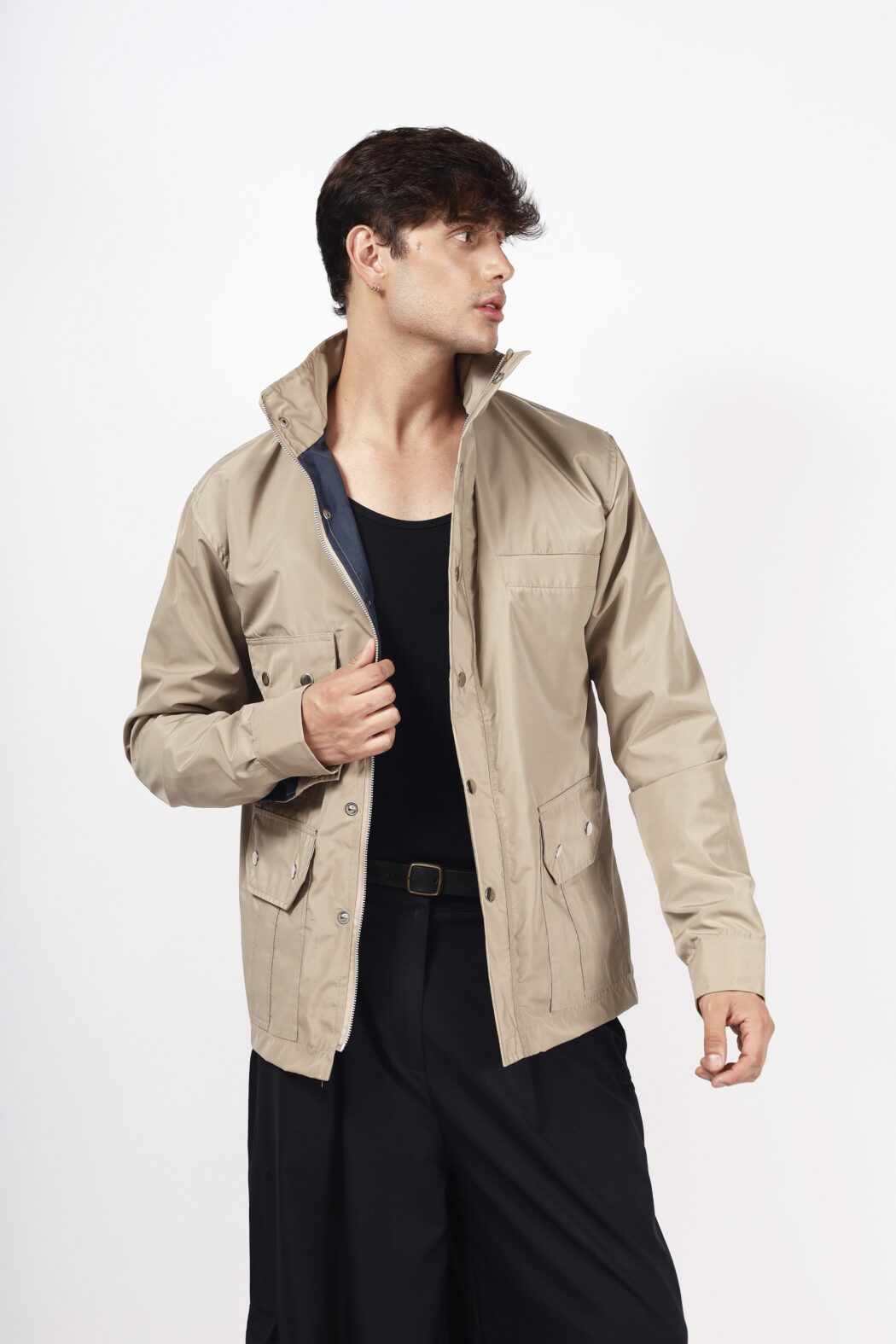 Impermeable Beige